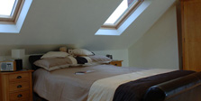 Loft conversion bed and windows