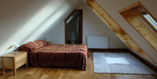 Bed in loft conversion